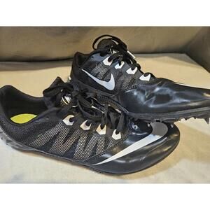 Size 13 Nike Racing Sprint Zoom Rival S 7 Low Black/White Fast Free Shipping